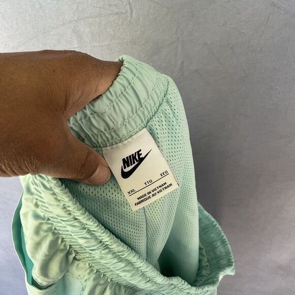 Nike Running Shorts Women's XXL Light Blue Athleisure Yoga Workout Gym Exercise - Picture 8 of 11